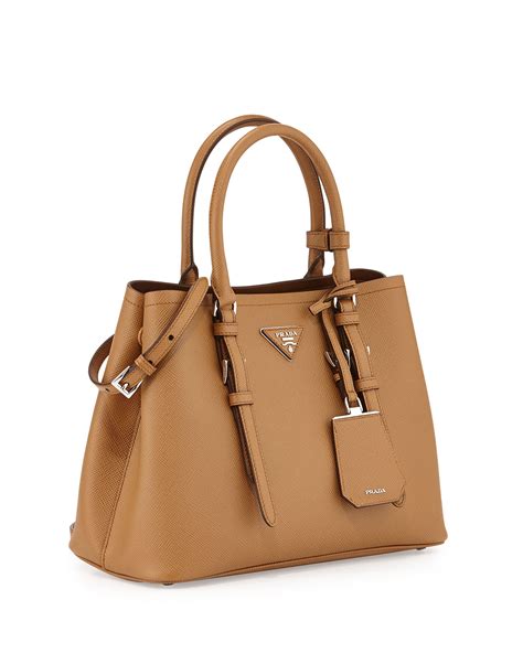 prada saffiano cuir double large tote bag|prada saffiano lux tote bag.